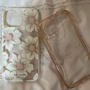 Kate Spade IPhone 12 Pro Max phone case & clear rose iPhone 12 Pro Max case